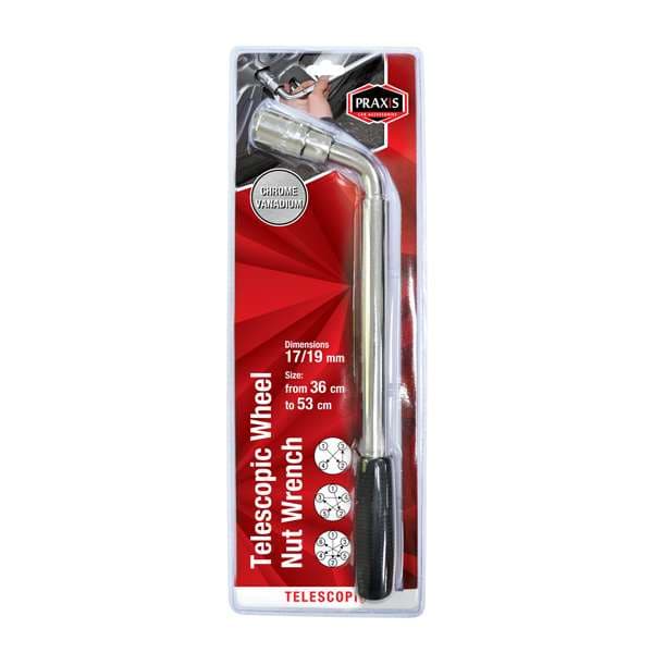 Клуч за тркала Praxis - (телескоп) 17,19 1719 - слика 1
