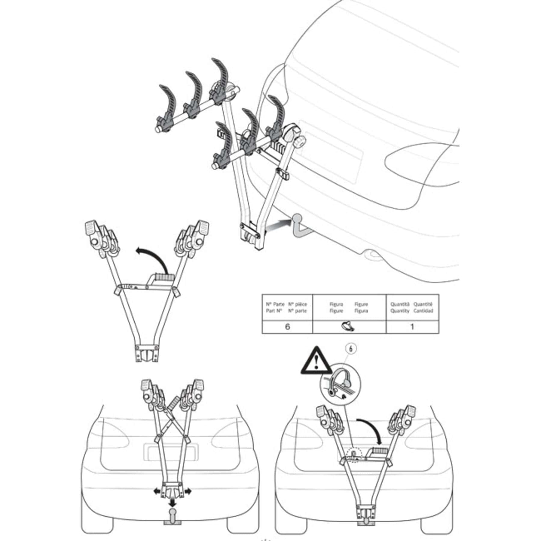 Носач за велосипед Menabo - MARIUS 4381 - слика 2
