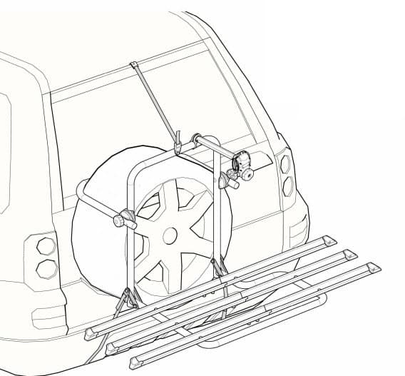 Носач за велосипед BOA 3 4390 - слика 3
