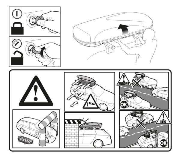 Кровен куфер MANIA 460 ABS сребрен 5344 - слика 4