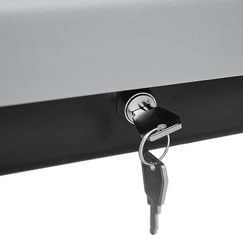 Кровен куфер Menabo - VENOM/ MARATHON 400 црн мат - слика 3