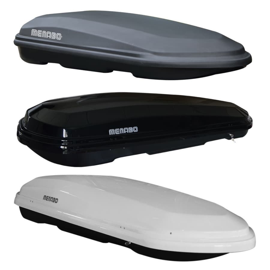 Кровен куфер Menabo - DIAMOND 500l. бел - слика 1