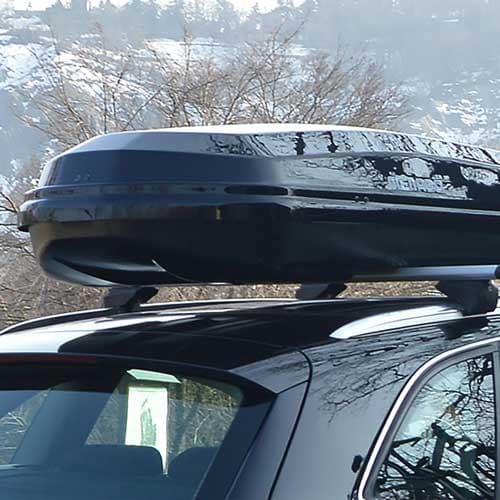 Кровен куфер Menabo - DIAMOND 500L. темно црн 5807 - слика 3