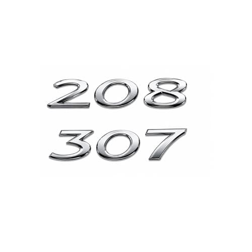 Налепница за на автомобил 208/307 22149 - слика 1