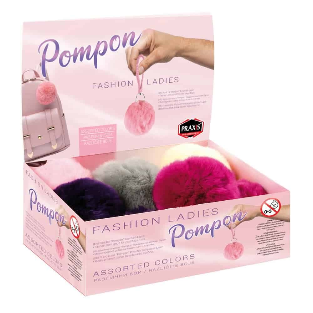 привезок за клуч ПомПон црн, 23245 - слика 5