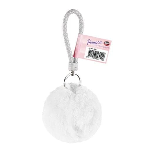 Привезок за клуч ПомПон крем, 23246 - слика 1