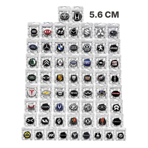 Carbox Налепница за раткапна 5.6cm 29744 - слика 1