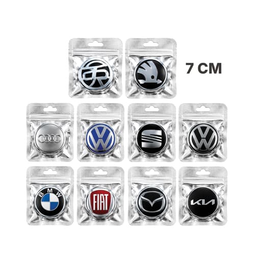 Carbox Налепница за раткапна 7cm 29747 - слика 1