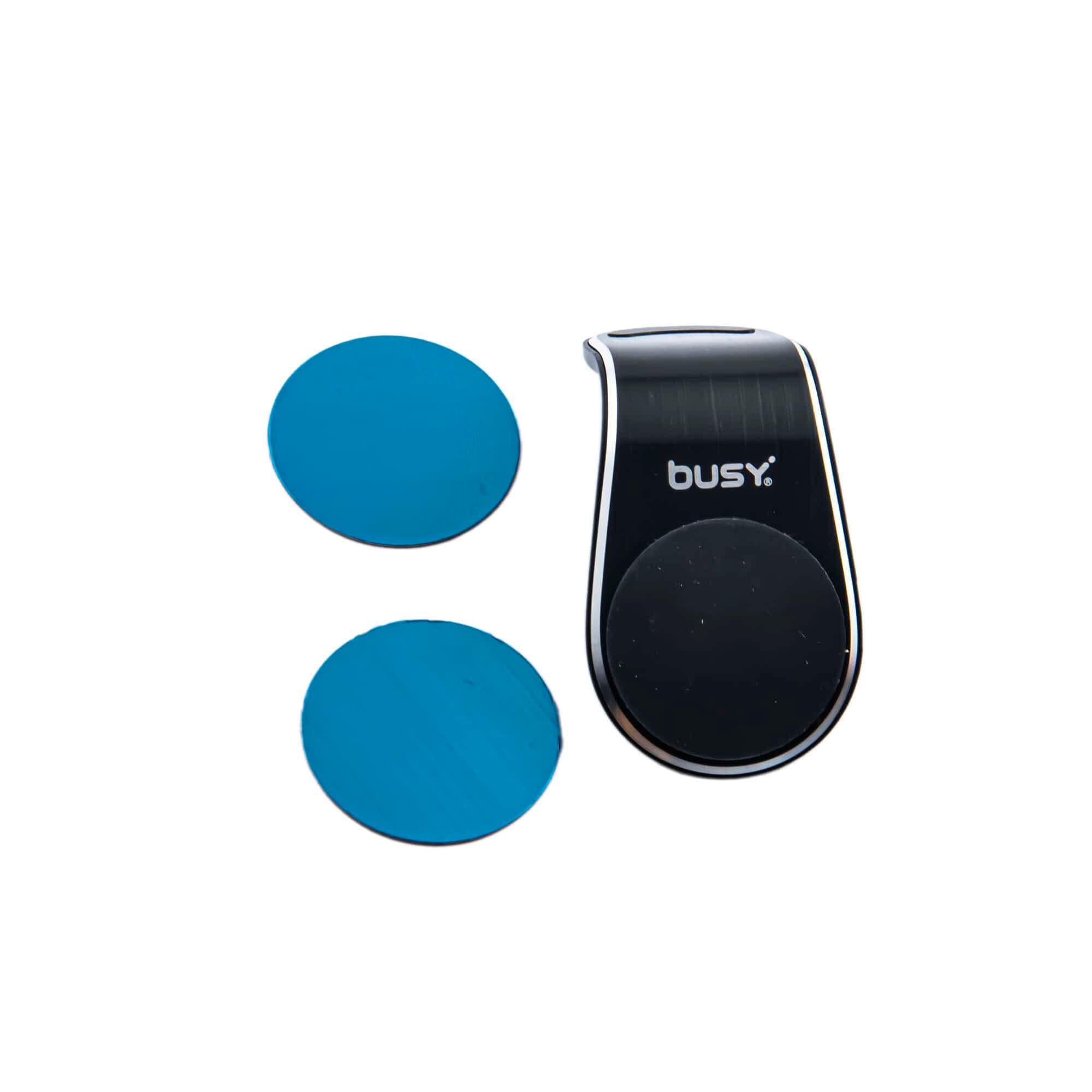 Метален магнетен држач Л црн 50687 - слика 2