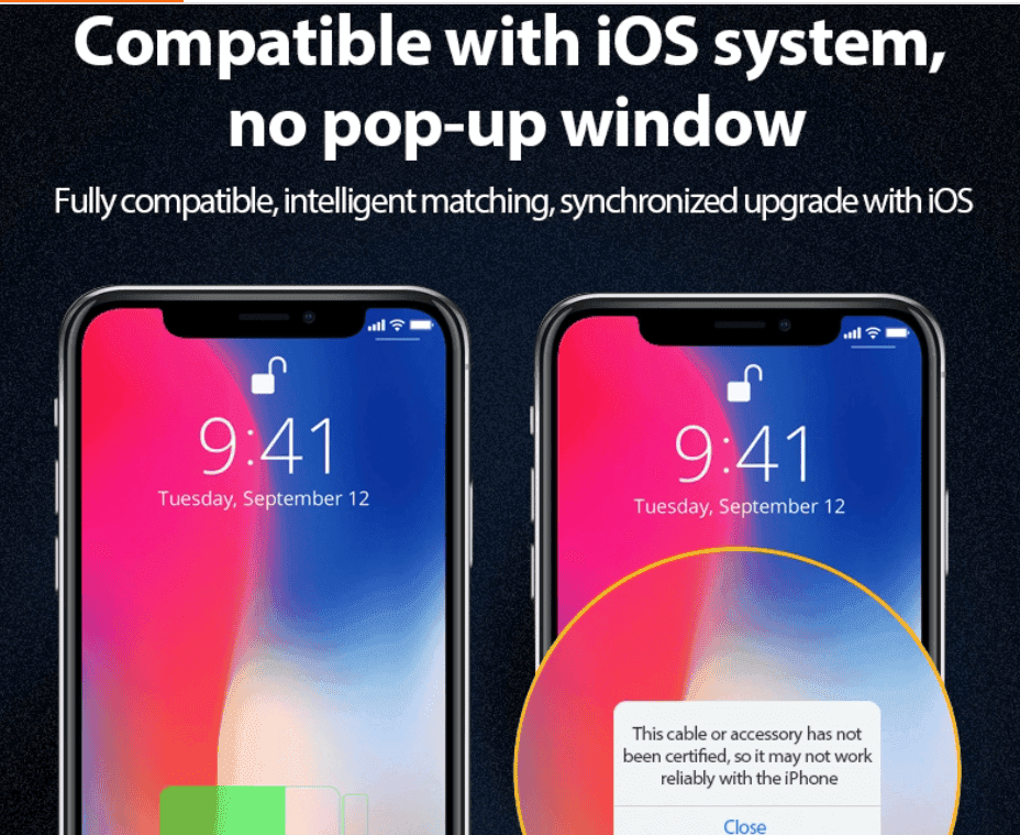 MFI Сертиф. Lightning Кабел 1,8m плетен Busy - слика 5