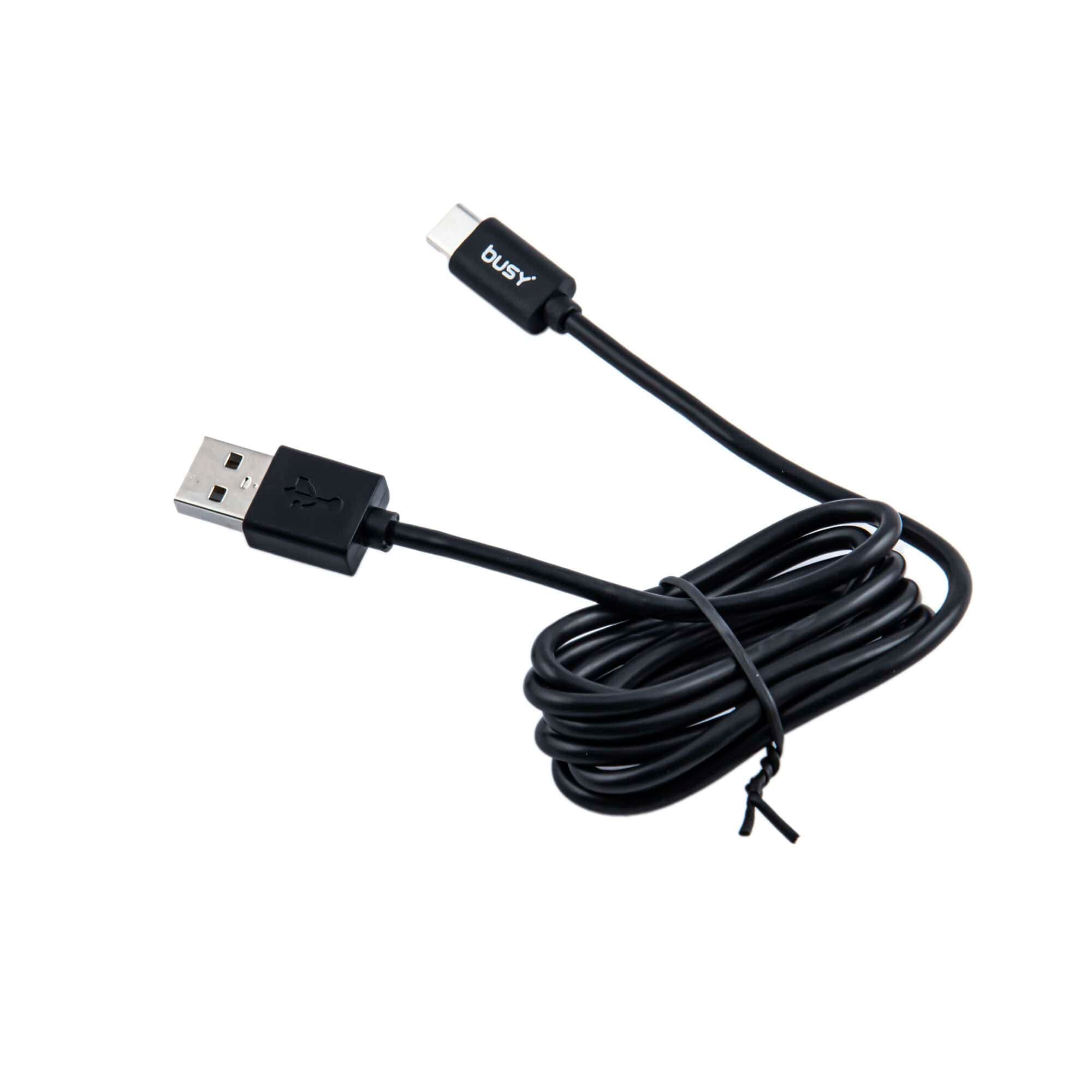 USB Кабел тип C 1m PVC bUSY - слика 3