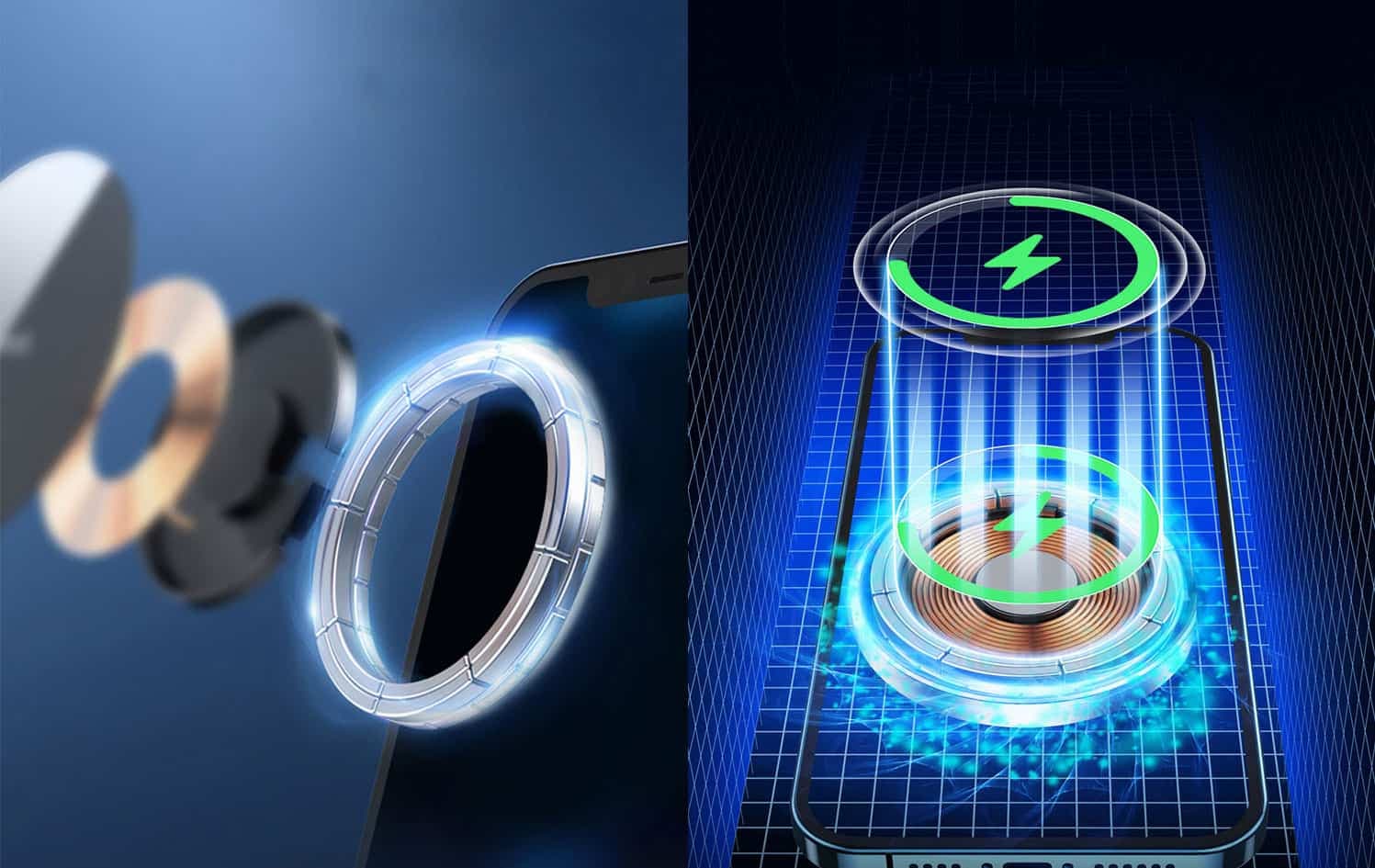 Магнетен безжичен полнач и држач Бизи 50719 - слика 3