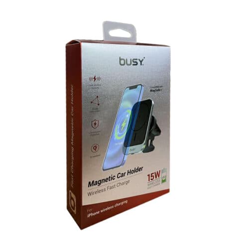 Магнетен безжичен полнач и држач Бизи 50719 - слика 1