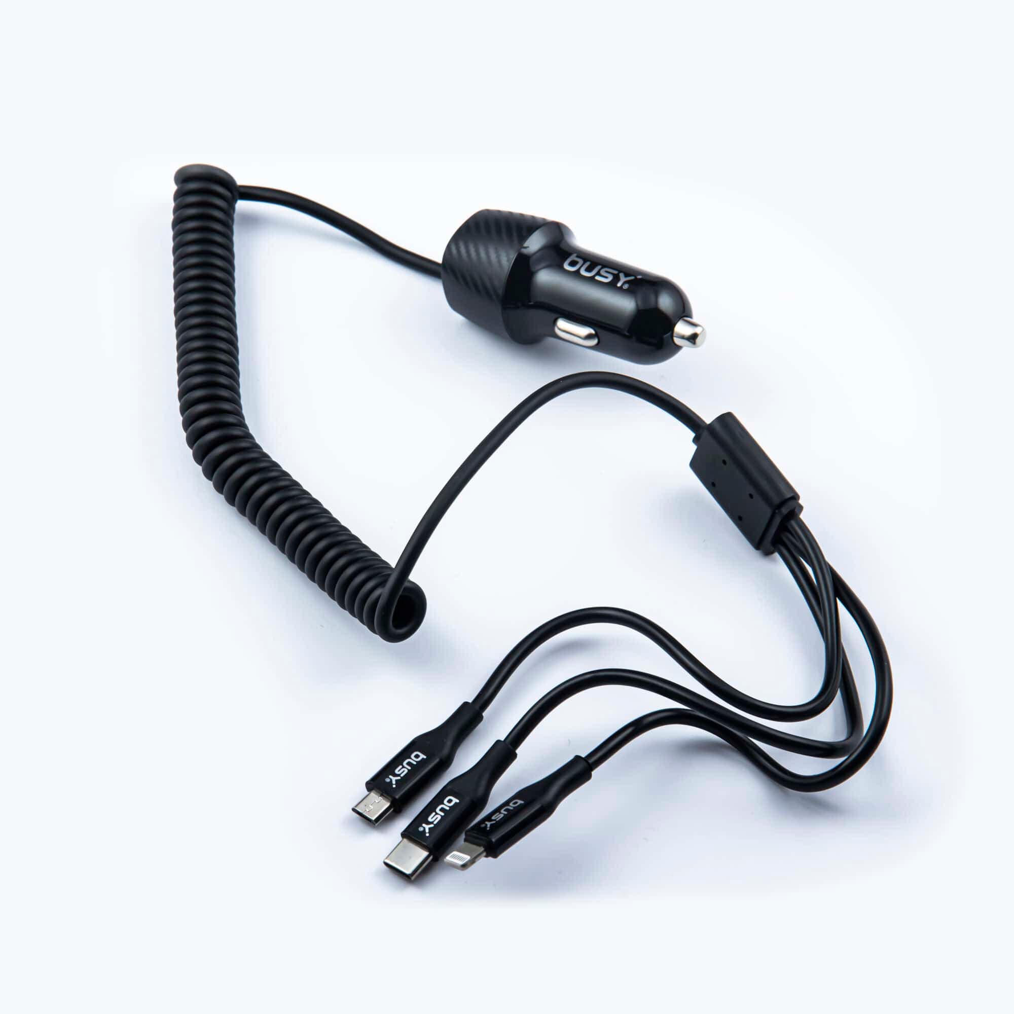 USB polna~ so kabel 4 vo 1 5 V 50724 - слика 3