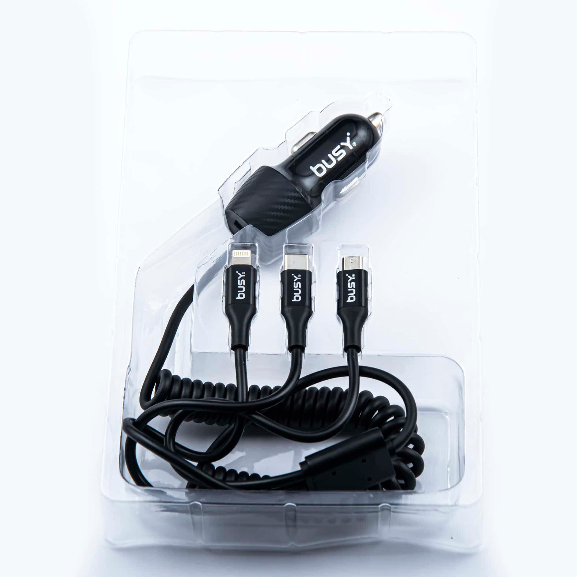 USB polna~ so kabel 4 vo 1 5 V 50724 - слика 6