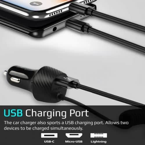 USB polna~ so kabel 4 vo 1 5 V 50724 - слика 8