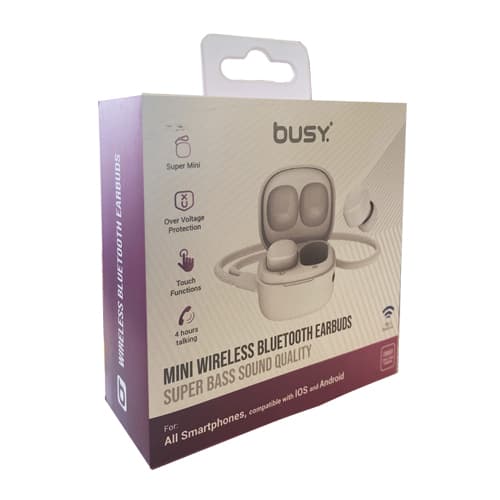 Блуту слушалки бели 50787 - слика 1