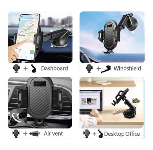 3 во 1 држач за мобилен хук Busy (51042) - слика 5