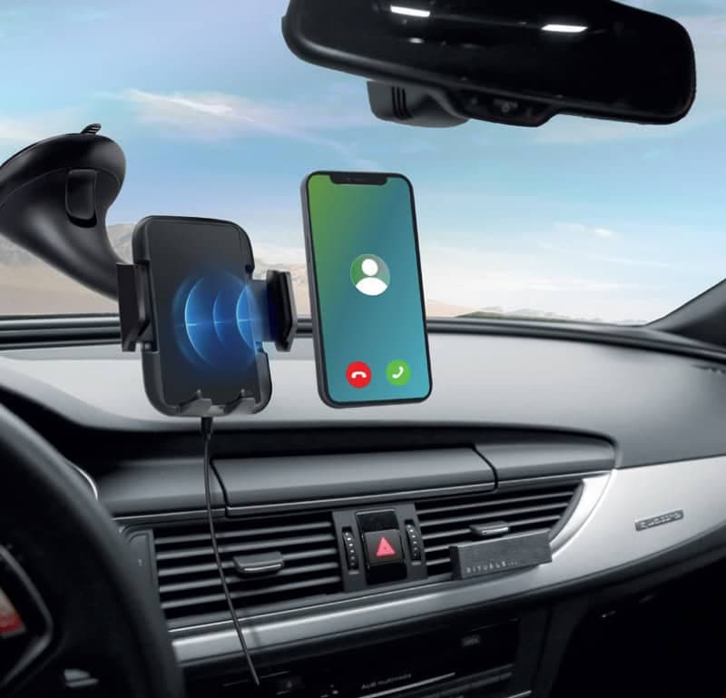 Држач за мобилен и полњач 15W Busy (51047) - слика 5