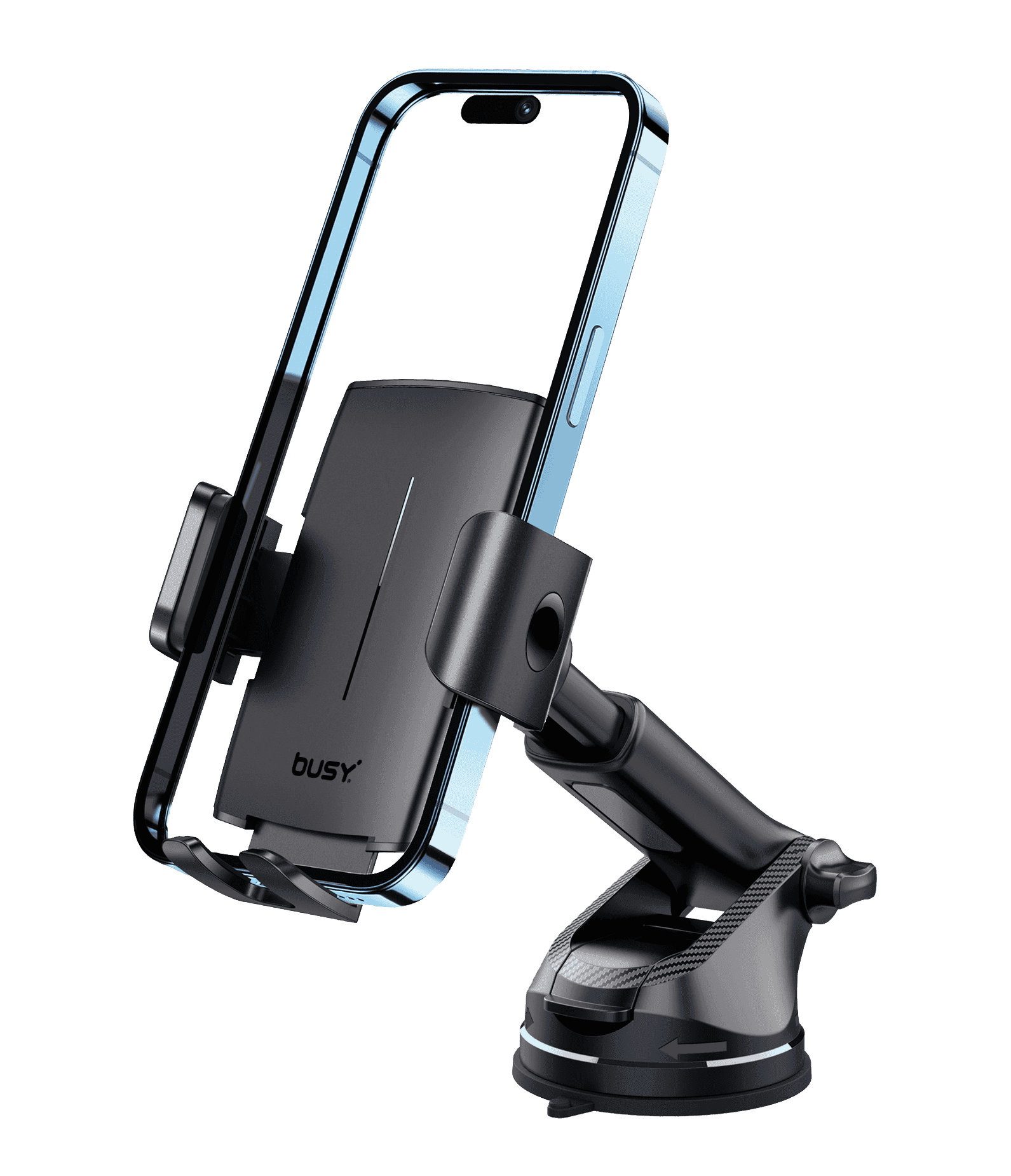 Car Holder 2 in 1 Suction Strong Hold Elegant (51058) - слика 2