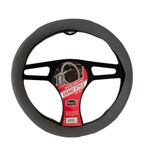 Навлака за волан сива Praxis - Grand Style 52236 - слика 1