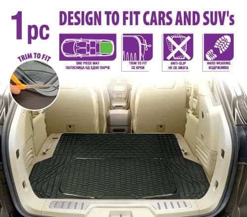 Универзален гумен патосник Praxis - багажник 052254 - слика 2