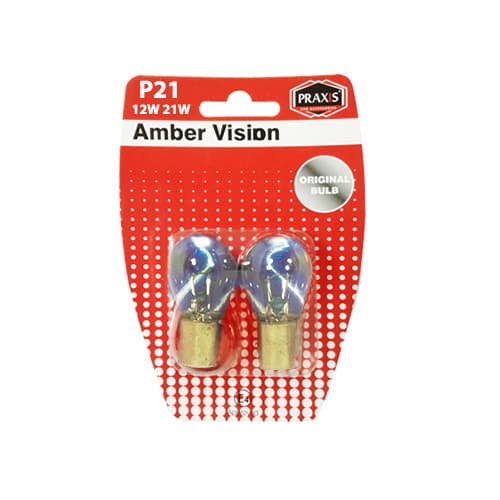 Aвто сијалица Praxis - P21, 12V, 21W 52305 - слика 1
