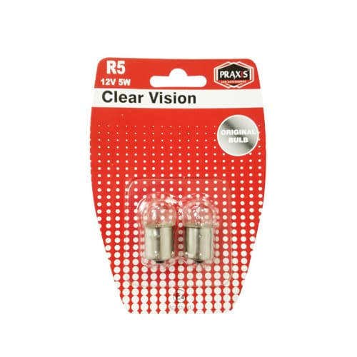 Авто сијалица Praxis - R5, 12V, 5W 52307 - слика 1