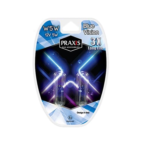 Сијалица Praxis Blue Vision - W5W 12V 55W 52314 - слика 1