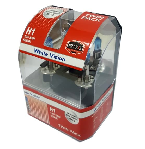 Халогена сијалица Praxis - H1, 12V, 55W, 5000K 52347 - слика 1