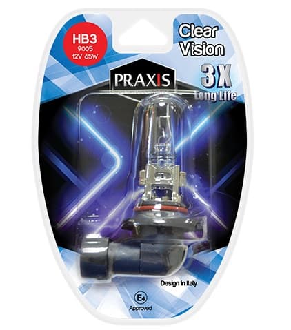Сијалица за фар и халогенка Praxis - HB3, 12V, 65W 52516 - слика 1