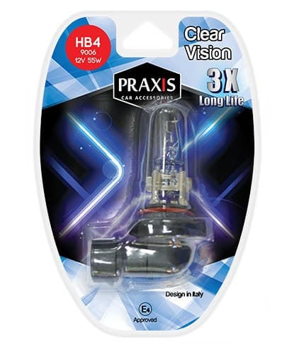 Сијалица за фар и халогенка Praxis - HB4, 12V, 55W 52517 - слика 1