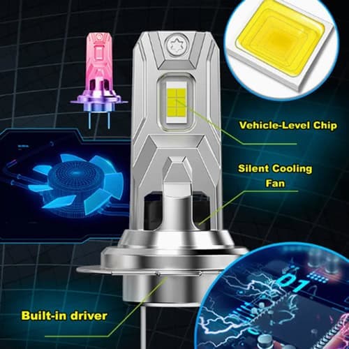 Led Tron sijalici K10 H7 - 52545 - слика 3