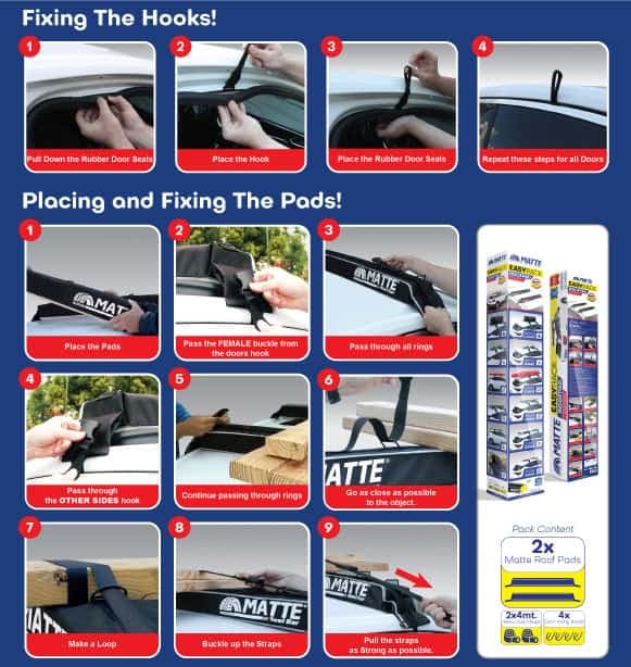 Универзални кровни држачи МАТТЕ 66006 - слика 4