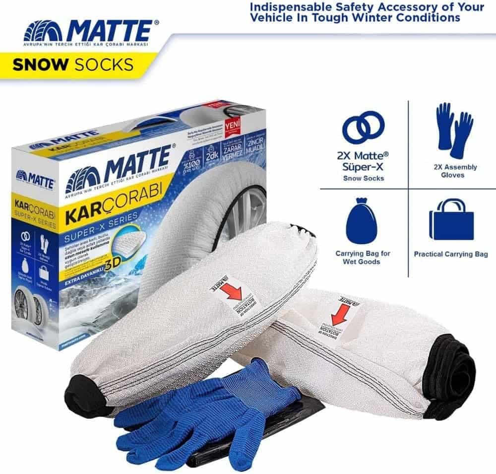 Авто чорапи за снег МАТТЕ SUPER X-XXL - слика 3