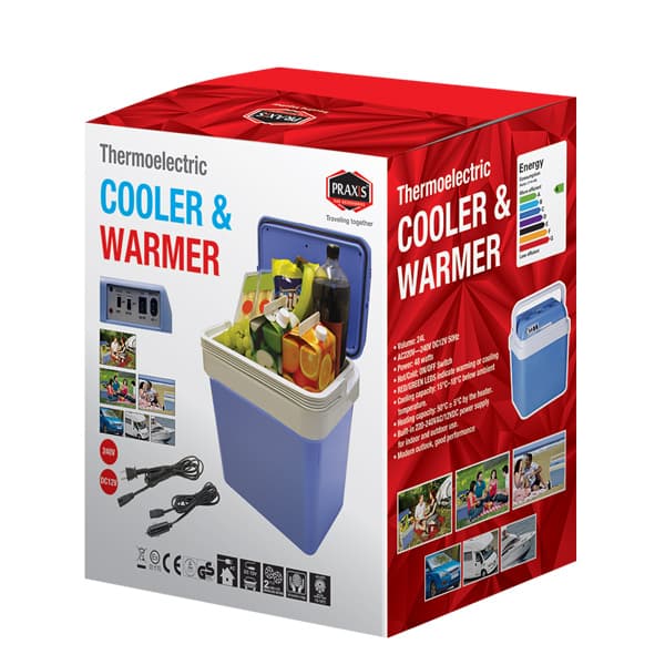 Фрижидер за во автомобил 24 л. Praxis - 072795 - слика 1