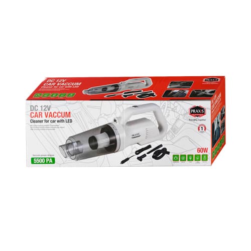 Лед правосмукалка со кабел за автомобил 12В - слика 1