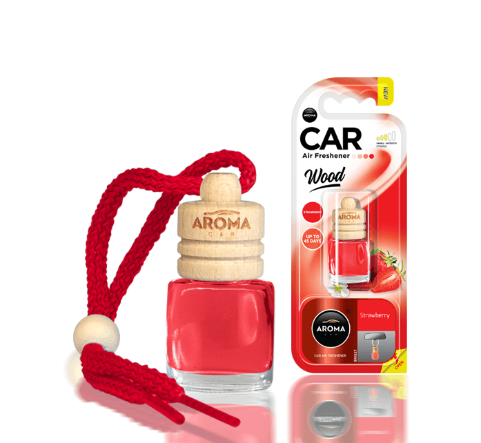 Освежувач Aroma Car дрво - Strawberry 89445 - слика 2