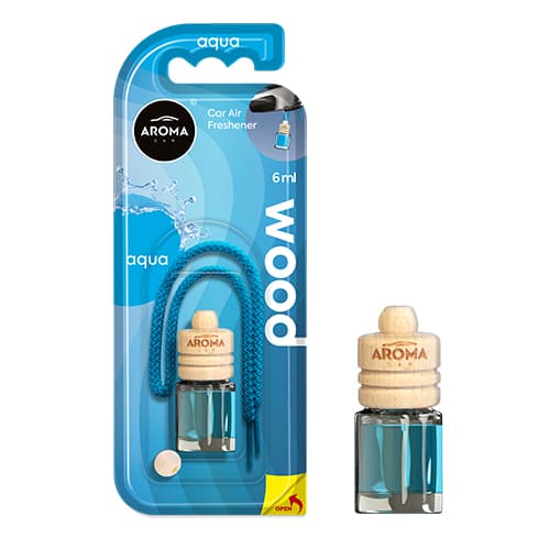 Освежувач Aroma дрво - aqua 89447 - слика 1