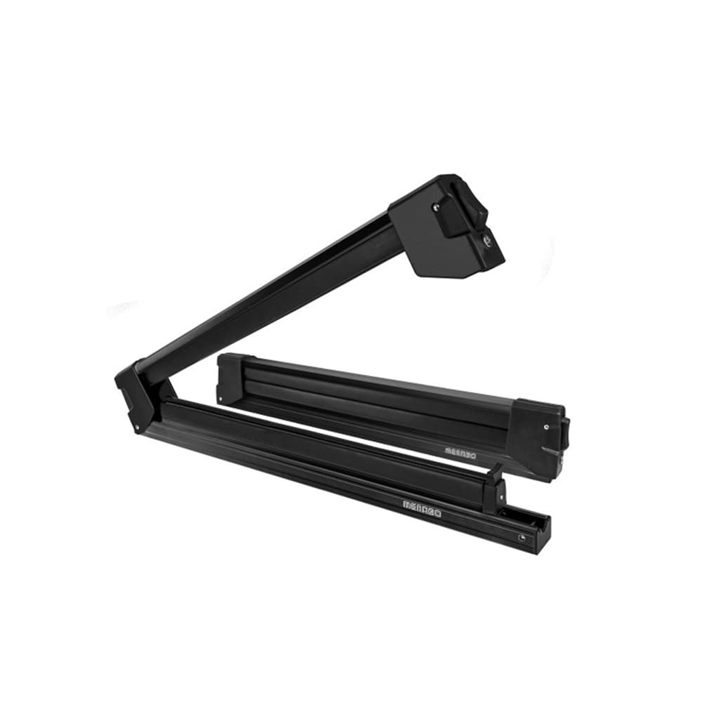 Кровни држачи за 2 пара скии YELLO сребрени - слика 1