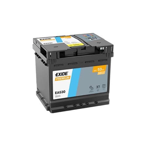 AKUMULATOR  EXIDE EA530   53 AH   R+ - слика 1