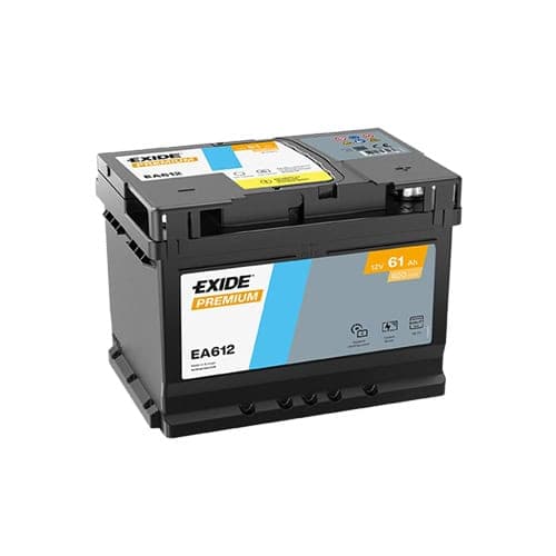 AKUMULATOR  EXIDE EA612   61 AH   R+ - слика 1