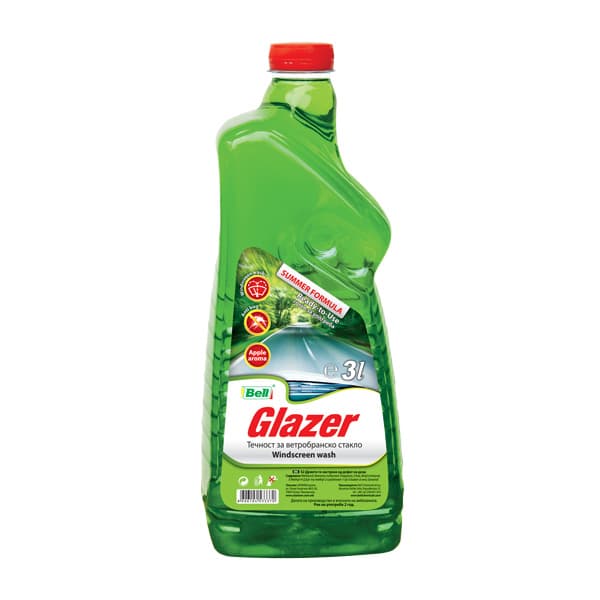 Течност за стакло летно Glazer 3Л. 098610 - слика 1