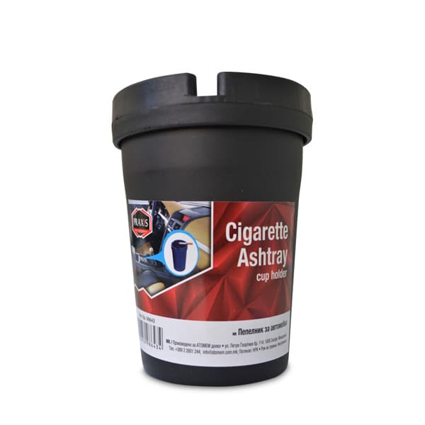Пепелник за во автомобил Praxis (98643) - слика 1