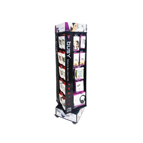 BUSY Stand (4 side) Black, rotational - слика 1