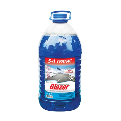 Зимска течност за стакла Glazer 5+1Л. -21°C 99179 - слика 1