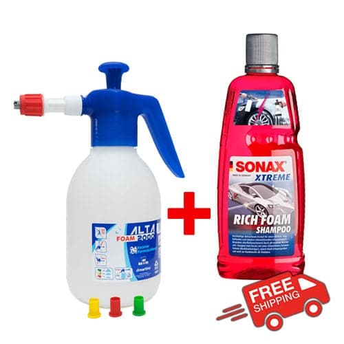 СУПЕР СЕТ Прскалка Алта 2000 (пена) + Rich Foam SONAX  - 100654 - слика 1