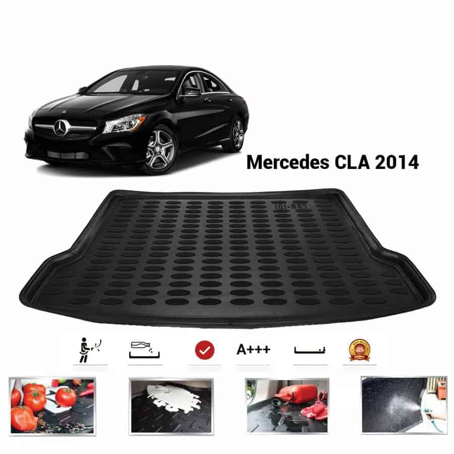 3D Типски патосник за багажник - Mercedes CLA 2014 155667 - слика 2