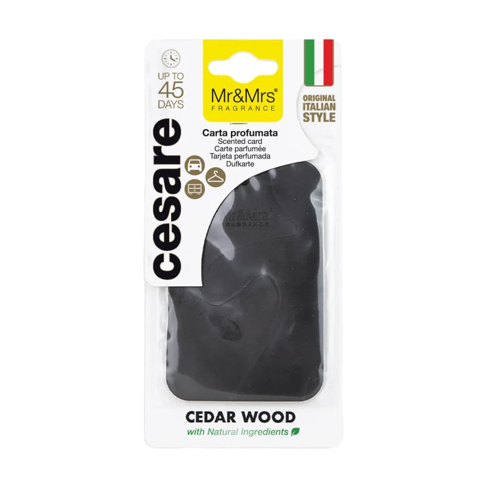 Освежувач CESARE Картица Црна 291198 - слика 1