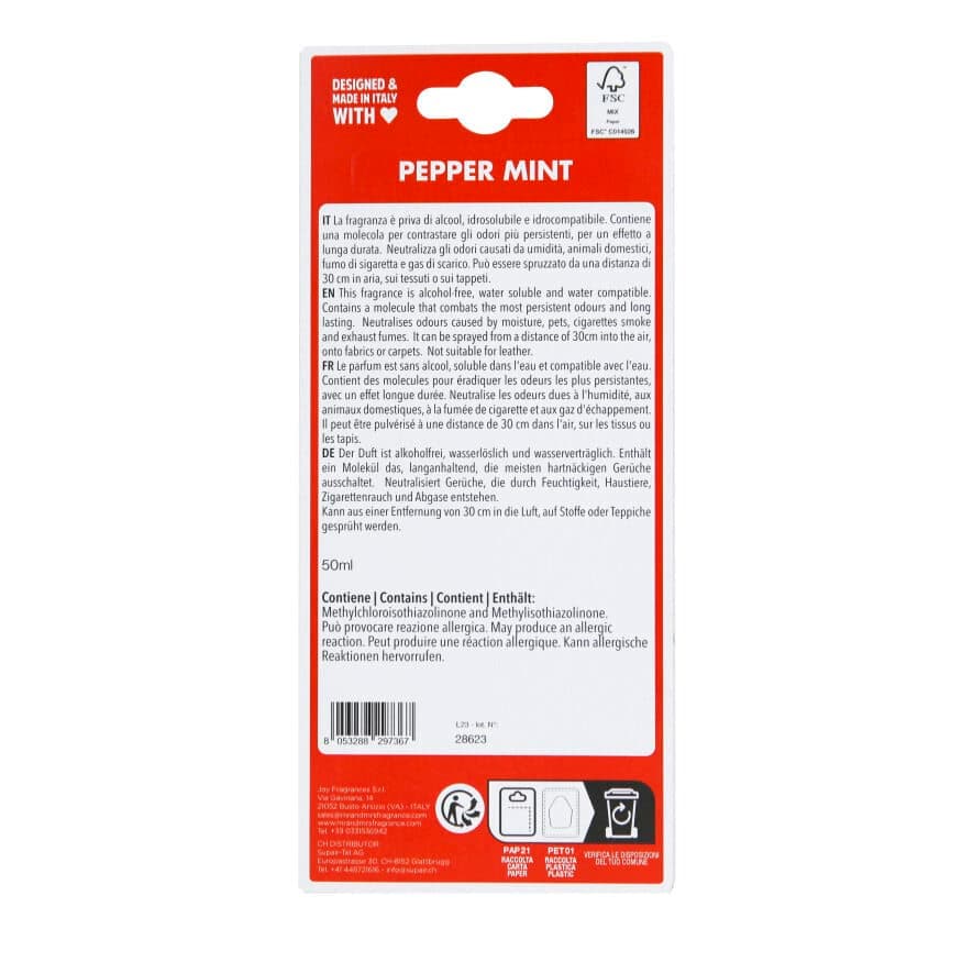 Освежувач CESARE Спреј Црвен 50мл 297367 - слика 2